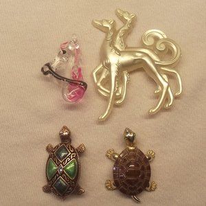 Horses and turtles